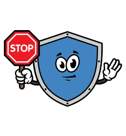 DisGuard Shield Mascot - Moderation